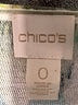 Chico's Teal Short Sleeve Blouse Size S - photo 7
