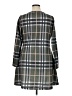 Mirol Plaid Gray Casual Dress Size XL - photo 2