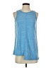 Very J Blue Sleeveless T-Shirt Size S - photo 1