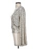 Venus Silver Long Sleeve Blouse Size XS - photo 5