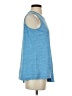 Very J Blue Sleeveless T-Shirt Size S - photo 4