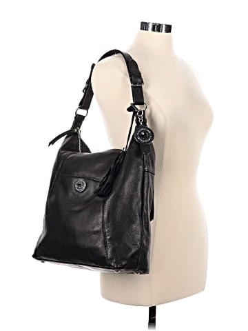 Isaac Mizrahi Leather Shoulder Bag (view 2)