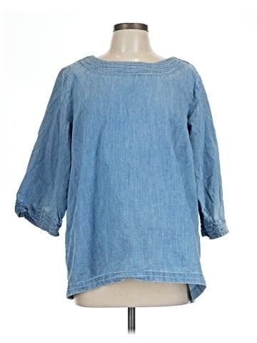 Martha Stewart 3/4 Sleeve Blouse (view 1)