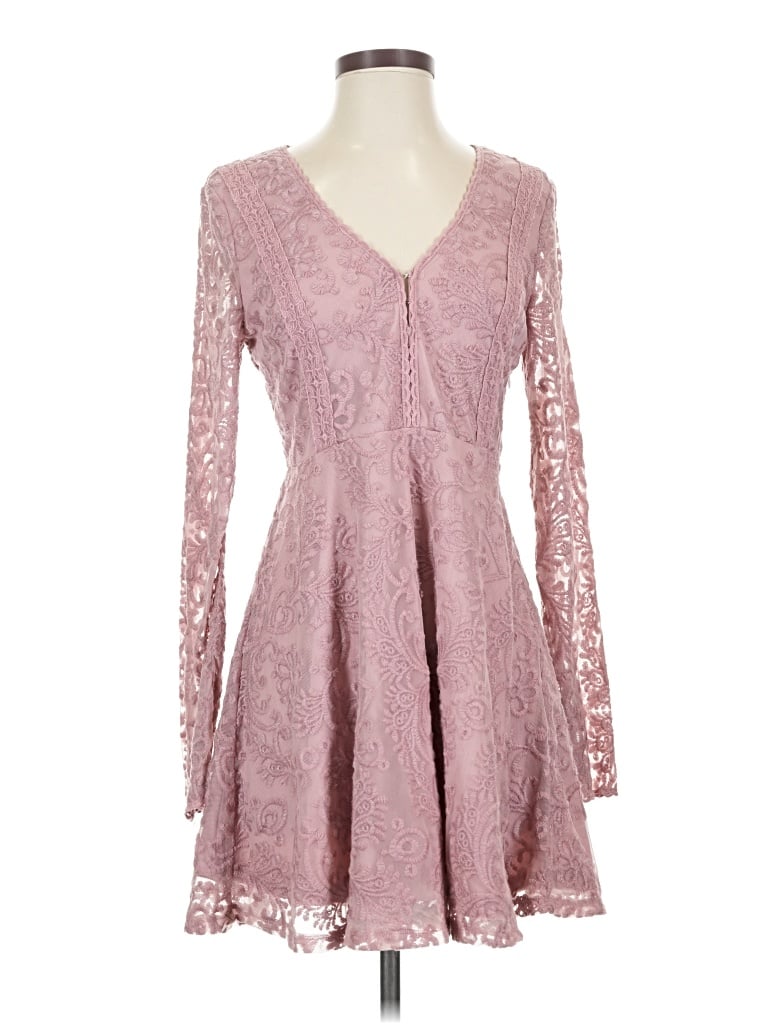 Altar'd State Cocktail Dress: Pink Dresses - Used - Size Small