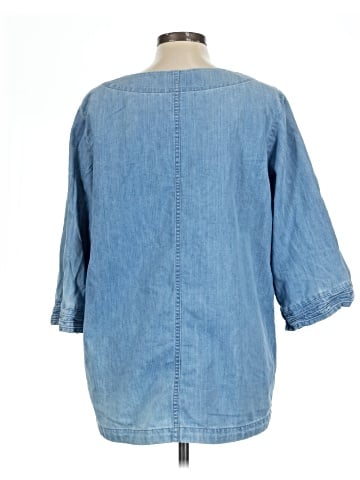 Martha Stewart 3/4 Sleeve Blouse (view 2)