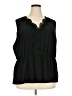 Maurices Black Sleeveless Blouse Size 24 (3) - photo 1
