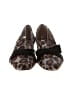 Talbots Animal Print Brown Flats Size 9 - photo 2