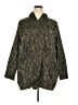 Avenue 100% Polyester Camo Green Raincoat Size 22 Plus - photo 1