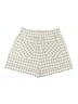 Danielle Bernstein Checkered-gingham Ivory Shorts Size 10 - photo 2
