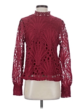 Ultra Pink Long Sleeve Blouse