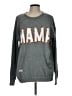 Simply Southern 100% Polyester Gray Pullover Sweater Size L - photo 1