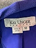 Kay Unger Blue Blazer Size 10 - photo 6