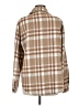 Love Tree 100% Polyester Plaid Brown Jacket Size M - photo 2