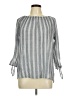 Fred David Gray 3/4 Sleeve Blouse Size M - photo 1