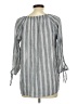 Fred David Gray 3/4 Sleeve Blouse Size M - photo 2