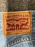 Levi's 100% Cotton Blue Denim Shorts Size 27 waist - photo 4