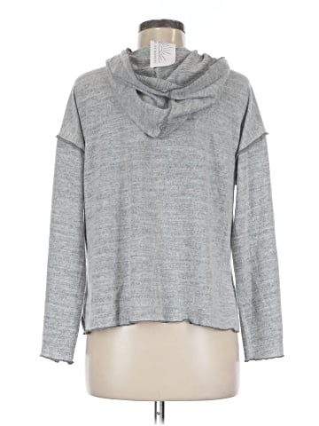 Hem & Thread Pullover Hoodie (view 2)