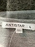 Antistar Solid Gray Casual Dress Size L - photo 7