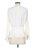 Catherine Malandrino 100% Polyester Ivory Long Sleeve Blouse Size S - photo 2