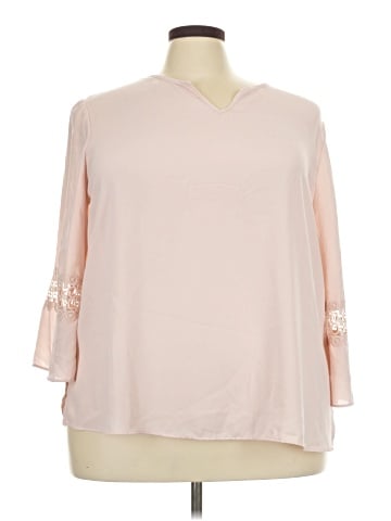 Cato 3/4 Sleeve Blouse (view 1)