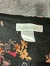 Garnet Hill Floral Black Cardigan Size M - photo 7