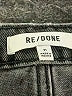 RE/DONE 100% Cotton Color Block Gray Black Jeans Size 31 waist - photo 4