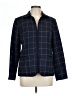 Pendleton Plaid Blue Blazer Size 10 - photo 1