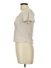 Pink Rose Tan Short Sleeve Top Size L - photo 5