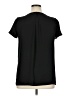 Soprano 100% Polyester Black Short Sleeve Blouse Size XL - photo 2