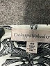 Catherine Malandrino 100% Polyester Floral Silver 3/4 Sleeve Blouse Size M - photo 7
