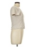Pink Rose Tan Short Sleeve Top Size L - photo 4