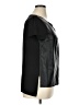 Soprano 100% Polyester Black Short Sleeve Blouse Size XL - photo 4