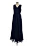 JS Collections 100% Polyester Blue Cocktail Dress Size 8 - photo 1