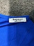 Beyove Solid Blue Casual Dress Size L - photo 7