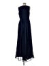 JS Collections 100% Polyester Blue Cocktail Dress Size 8 - photo 2