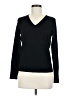 Neiman Marcus Black Long Sleeve Silk Top Size M - photo 1