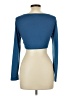 Shein Blue Long Sleeve T-Shirt Size L - photo 2