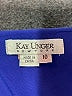 Kay Unger Solid Blue Formal Skirt Size 10 - photo 4
