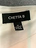 Chetta B Graphic Ivory Cocktail Dress Size 12 - photo 7
