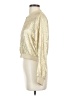 Unbranded 100% Polyester Metallic Gold Jacket Size S - photo 5