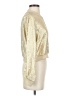 Unbranded 100% Polyester Metallic Gold Jacket Size S - photo 4