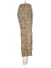 Topshop Animal Print Gold Casual Pants Size 4 - photo 4
