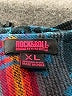 Rock & Roll Denim 100% Cotton Teal Jacket Size XL - photo 8