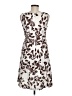 Robbie Bee Print Brown Cocktail Dress Size 6 - photo 2