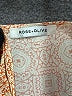 Rose + Olive 100% Rayon Orange Sleeveless Blouse Size S (estimated) - photo 7