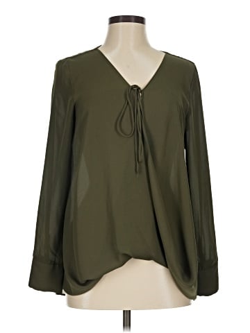 WAYF Long Sleeve Blouse (view 1)
