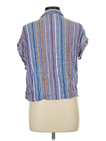 Keep In Touch Short Sleeve Blouse (view 2)