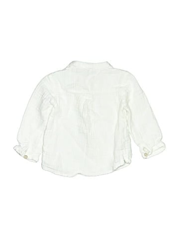 Mayoral Long Sleeve Button-Down Shirt (view 2)