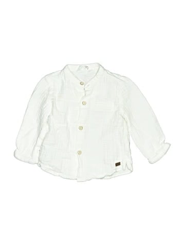 Mayoral Long Sleeve Button-Down Shirt (view 1)