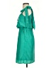 Judith March 100% Polyester Tropical Teal Cocktail Dress Size S - photo 6